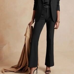 NWOT Banana Republic SCULPTED BOOTCUT PANT 14 Petite